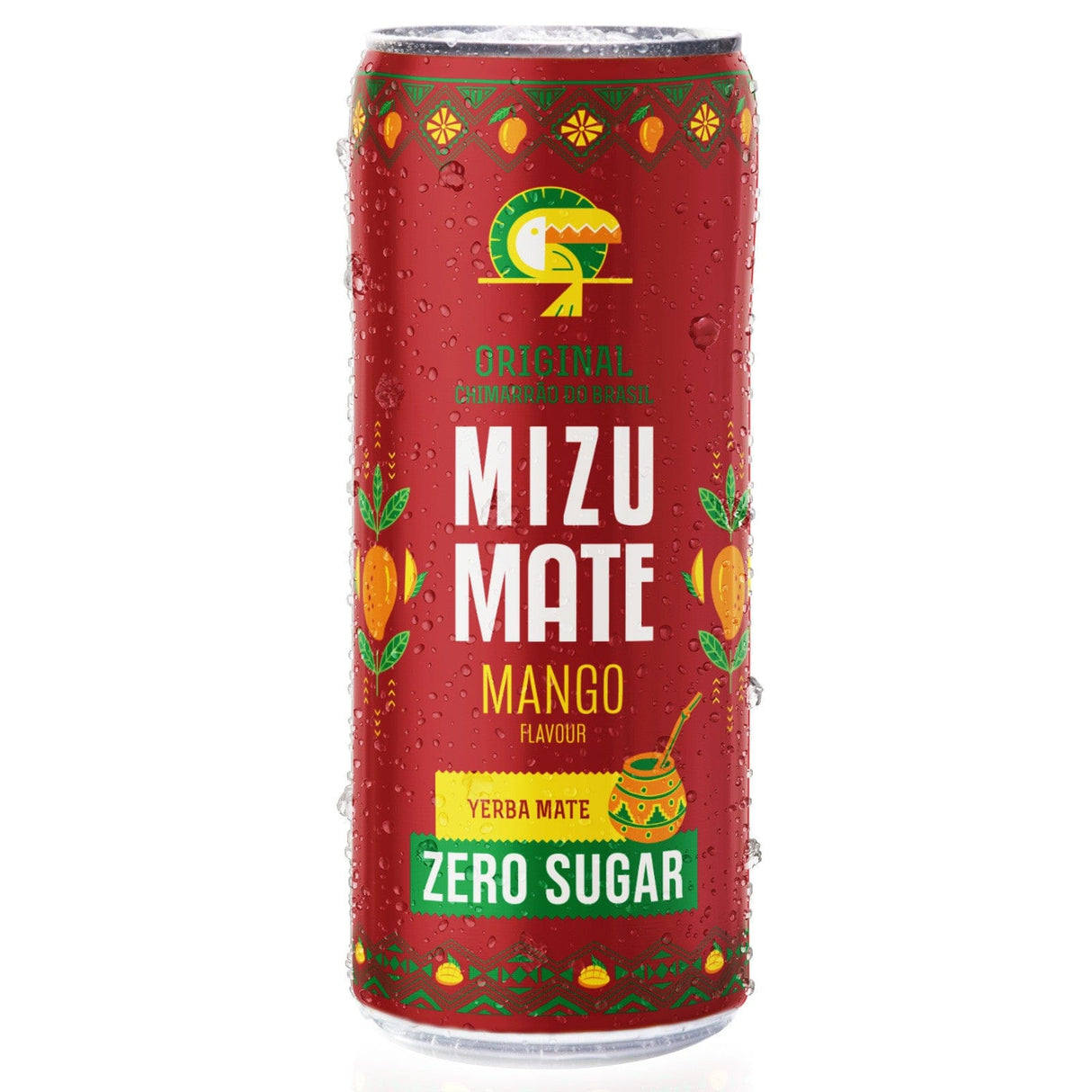 Produkt VITAMIZU Napój gazowany VITAMIZU Mizu Yerba Mate Mango ZERO 330 ml 029461