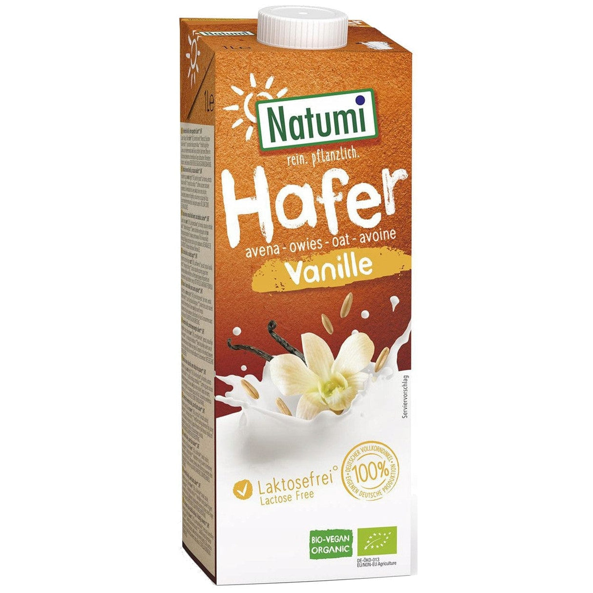 Produkt NATUMI Napój owsiany waniliowy NATUMI BIO roślinny 1 l 001200