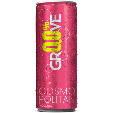 Produkt GROOVE Napoje gazowane 24x Napój bezalkoholowy GROOVE Cosmopolitan Mocktail koktajl drink 250ml K_003500_24
