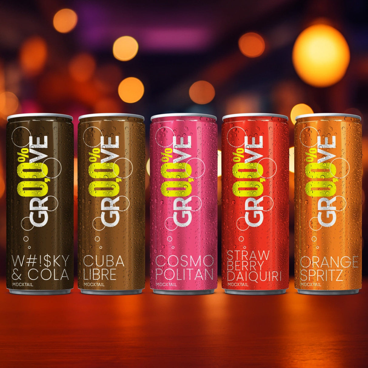 Produkt GROOVE Napoje gazowane 24x Napój bezalkoholowy GROOVE Cuba Libre Mocktail koktajl drink 250ml K_003501_24