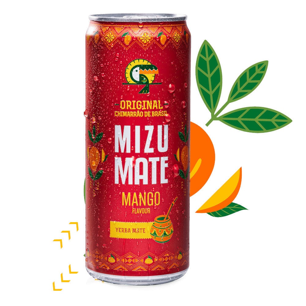 Produkt VITAMIZU Napoje gazowane 24x Napój gazowany VITAMIZU Mizu Yerba Mate Mango ZERO 330 ml K_029461_24