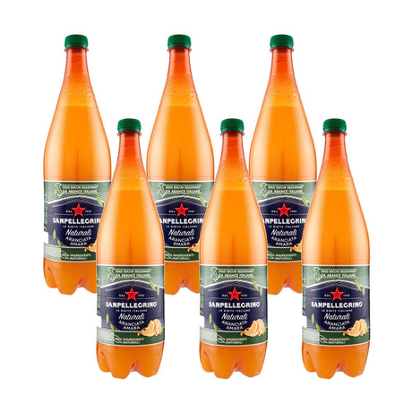 Produkt SAN PELLEGRINO Napoje gazowane 6x Napój gazowany SAN PELLEGRINO Aranciata Amara 1,2l K_001756_6