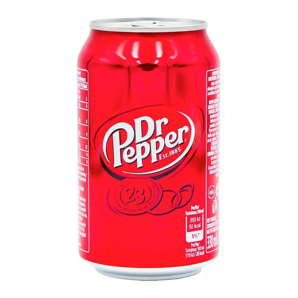 Produkt DR PEPPER Napoje gazowane Napój gazowany DR PEPPER Regular puszka 330 ml 006434