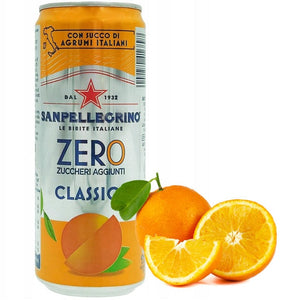 Produkt SAN PELLEGRINO Napoje gazowane Napój gazowany SAN PELLEGRINO Aranciata Zero 330 ml 000410