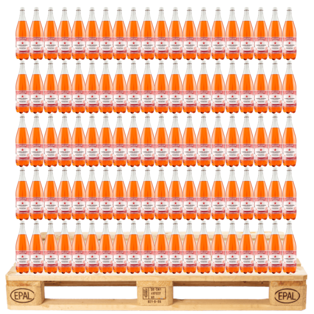 Produkt SAN PELLEGRINO Napoje gazowane Napój gazowany SAN PELLEGRINO Cocktail 1,2l Paleta 504 butelki K_001759_504