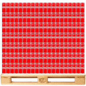 Produkt COCA COLA Napoje gazowane Paleta Napój gazowany COCA-COLA puszka wąska 2640x 330ml K_017350_2640