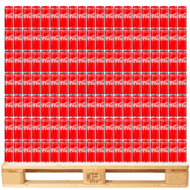 Produkt COCA COLA Napoje gazowane Paleta Napój gazowany COCA-COLA puszka wąska 2640x 330ml K_017350_2640