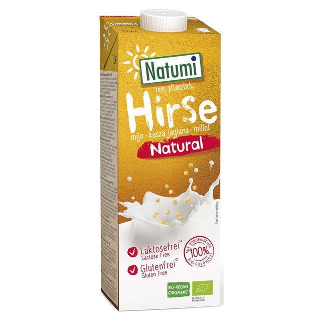 Produkt NATUMI napoje jaglane Napój jaglany NATUMI BIO Roślinny bezglutenowy 1 l 001199