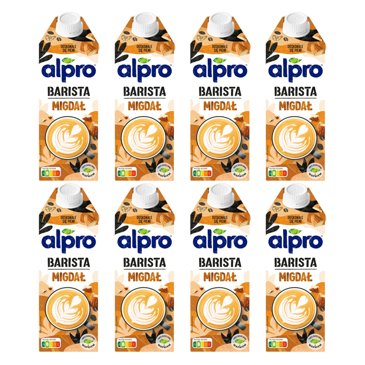 Produkt ALPRO napoje migdałowe 8x Napój roślinny bez laktozy ALPRO Barista migdałowy 750ml K_001270_8