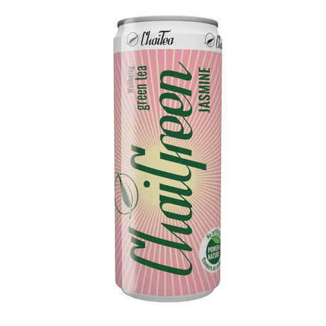 Produkt CHAITEA Napoje niegazowane Napój niegazowany CHAIGREEN Peach Lemon Jasmin Na bazie zielonej herbaty MIX 24x 0,33l Z00934
