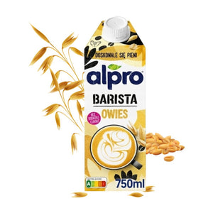 Produkt ALPRO napoje owsiane 8x Napój roślinny ALPRO Barista do kawy owsiany 750ml K_001606_8