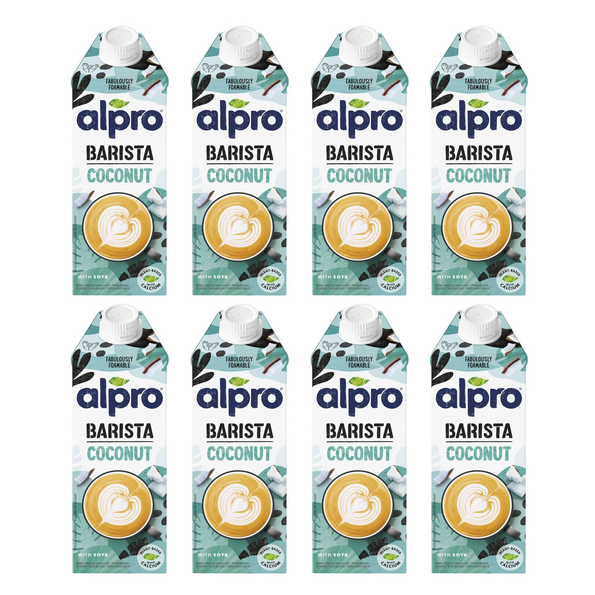 Produkt ALPRO napoje sojowe 8x Napój roślinny bez laktozy ALPRO Barista kokosowo-sojowy 750ml K_001271_8