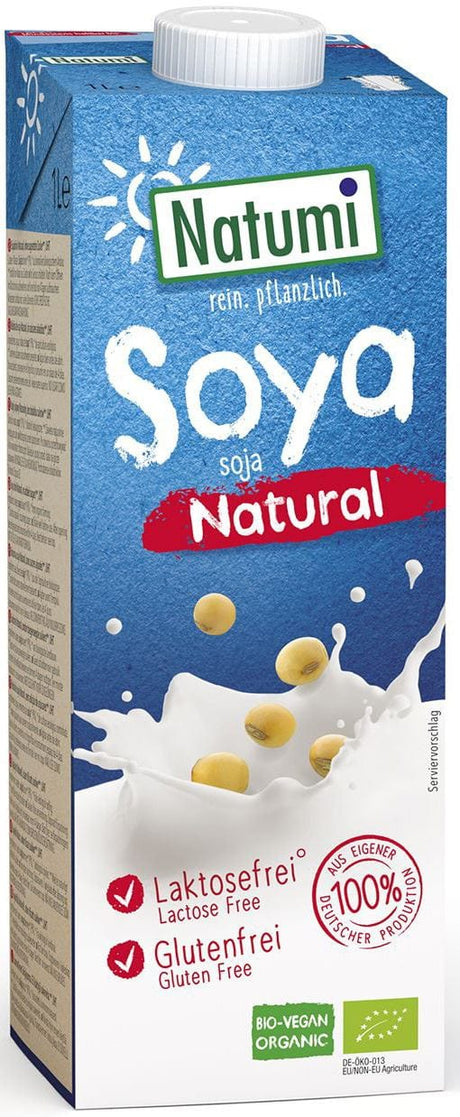 Produkt NATUMI napoje sojowe 8x NAPÓJ SOJOWY BEZ DODATKU CUKRÓW BEZGLUTENOWY BIO 1 L K_050192_8