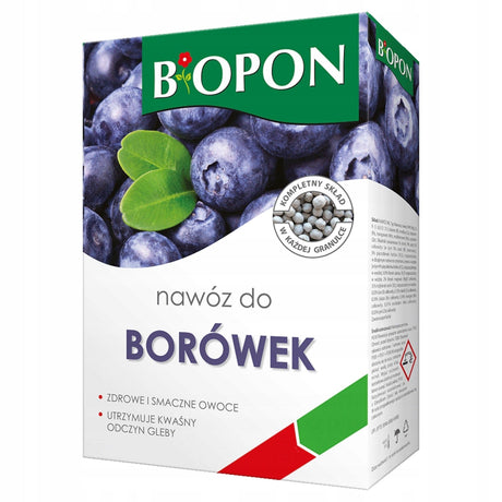 Produkt Vollmart24.com Nawóz do borówek BIOPON granulat rośliny kwasolubne 3 kg 045898