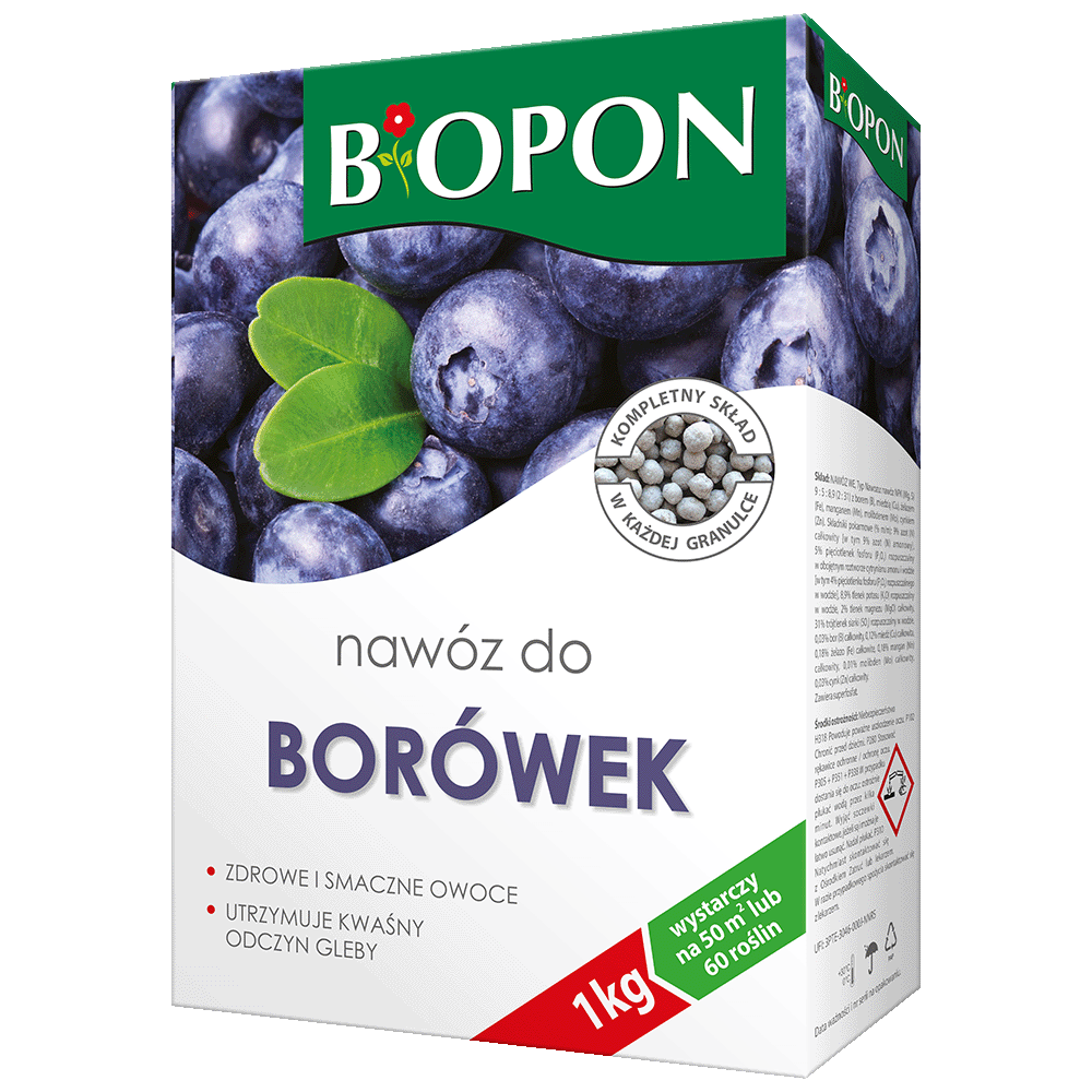 Produkt BIOPON Nawóz do borówek BIOPON Granulowany 1 kg 045889