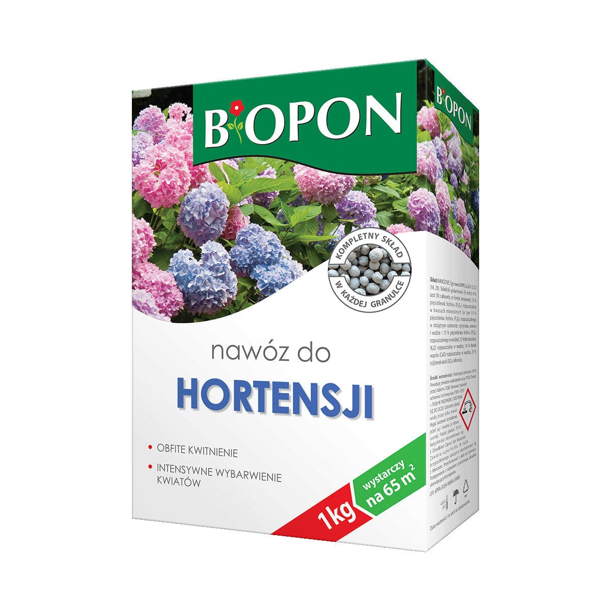 Produkt BIOPON Nawóz do hortensji BIOPON granulowany 1 kg 045888