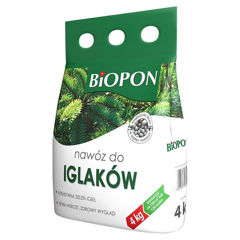 Produkt BIOPON Nawóz do iglaków BIOPON Granulowany 4 kg 045958