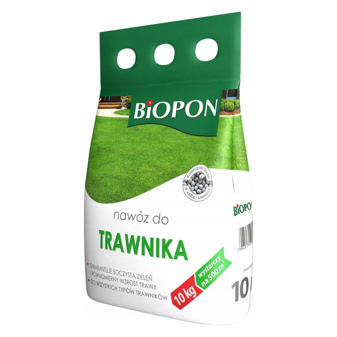 Produkt BIOPON Nawóz do trawnika BIOPON Granulowany 10 kg 045954