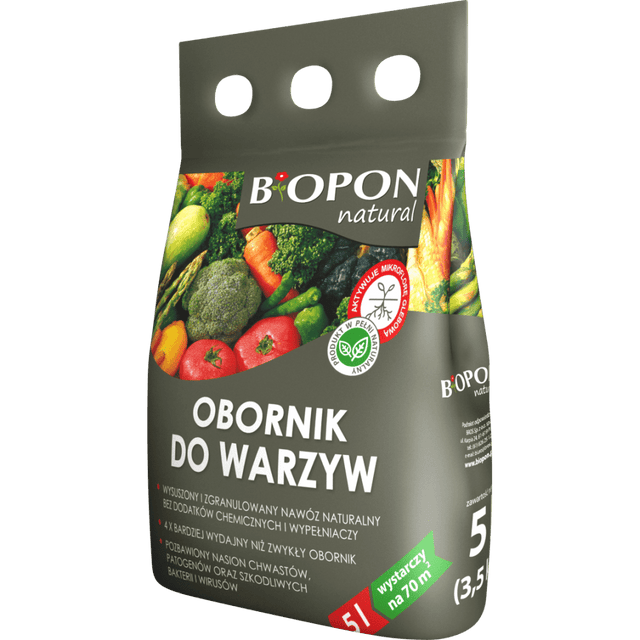 Produkt BIOPON Obornik do warzyw BIOPON granulowany 5 l 045892