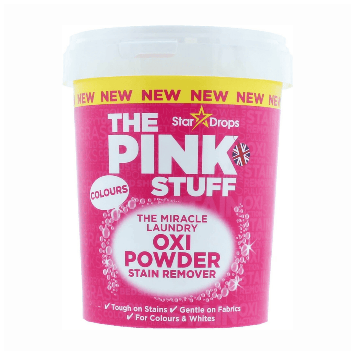 Produkt THE PINK STUFF Odplamiacz do koloru THE PINK STUFF Oxi Powder Stain Remover 1 kg 027824