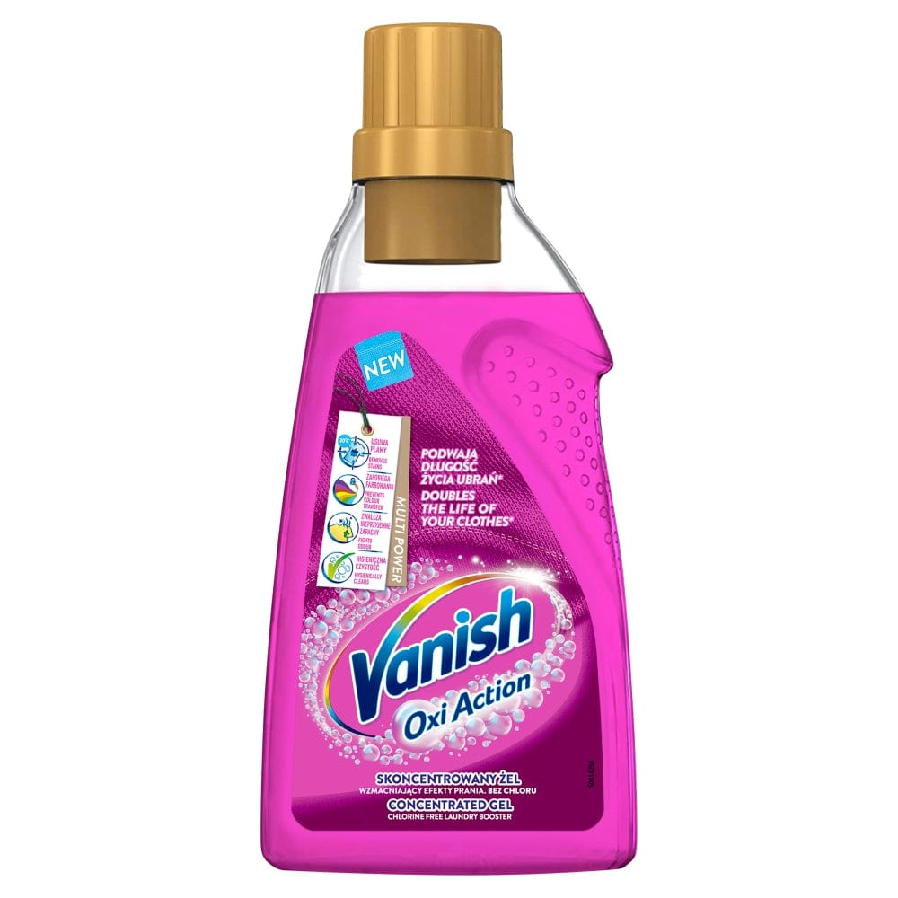 Produkt VANISH Odplamiacz do tkanin VANISH Oxi Action skoncentrowany w żelu 750 ml 045990