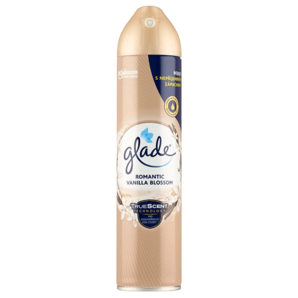 Produkt GLADE Odświeżacze powietrza Odświeżacz powietrza w aerozolu GLADE Romantic Vanilla Blossom spray 300 ml S01731