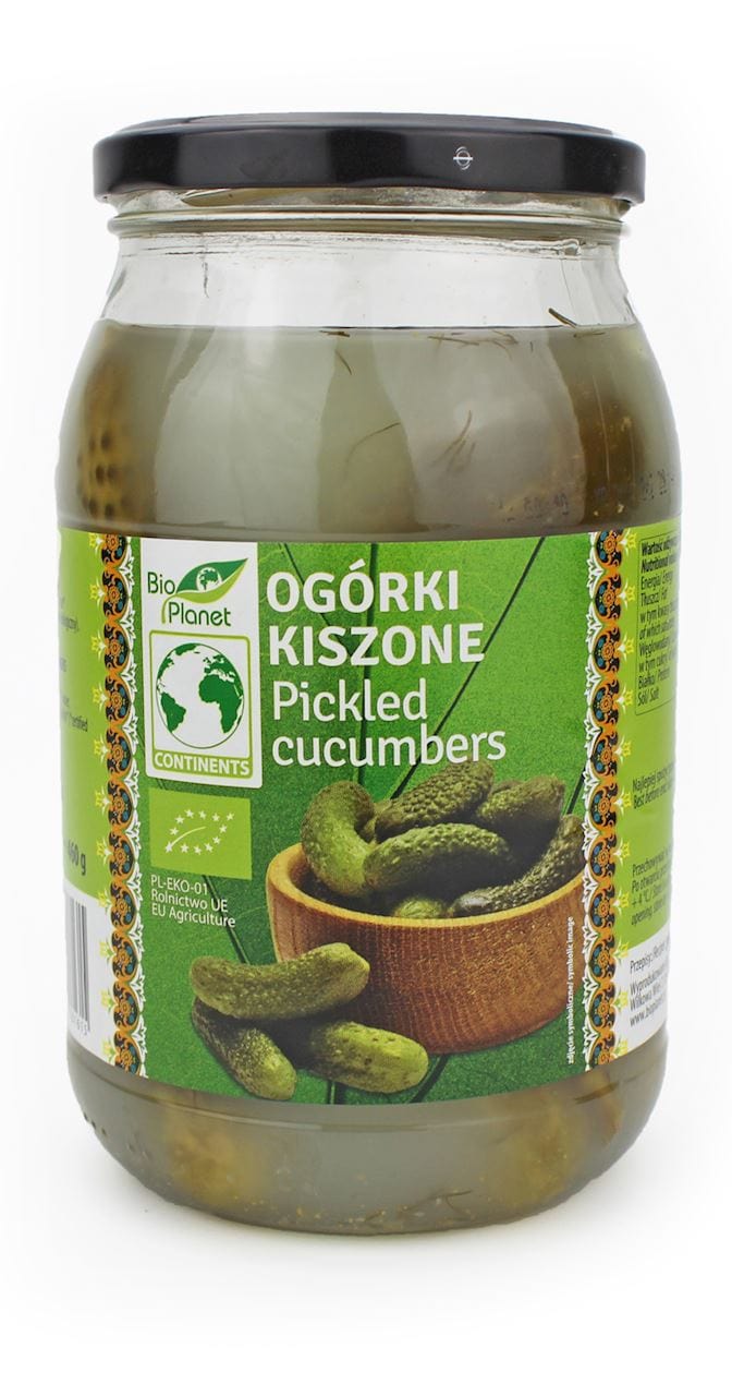 Produkt BIO PLANET - seria INNE OGÓRKI KISZONE BIO 820 g (460 g) - BIO PLANET 5902983781615