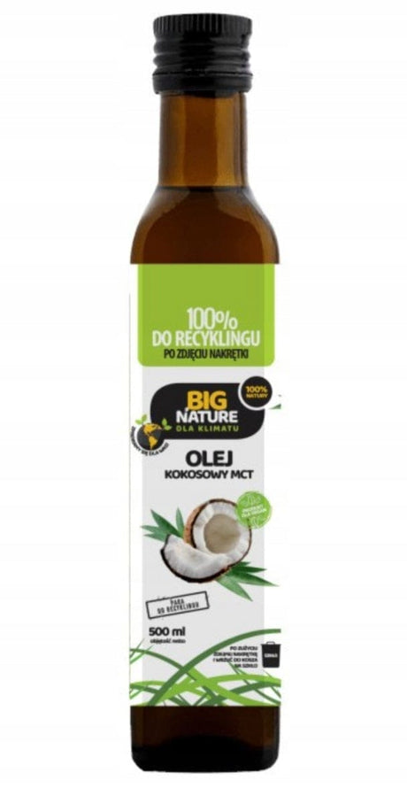 Produkt BIG NATURE Olej BIG NATURE 500ml Olej kokosowy MCT 001912