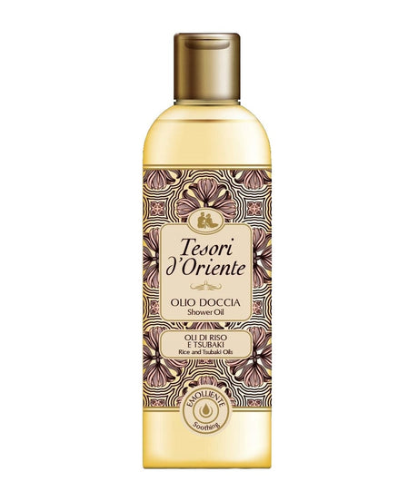 Produkt TESORI D'ORIENTE Olejek do kąpieli TESORI D'ORIENTE Olio Doccia Olej tsubaki i ryżowy 250 ml 045349