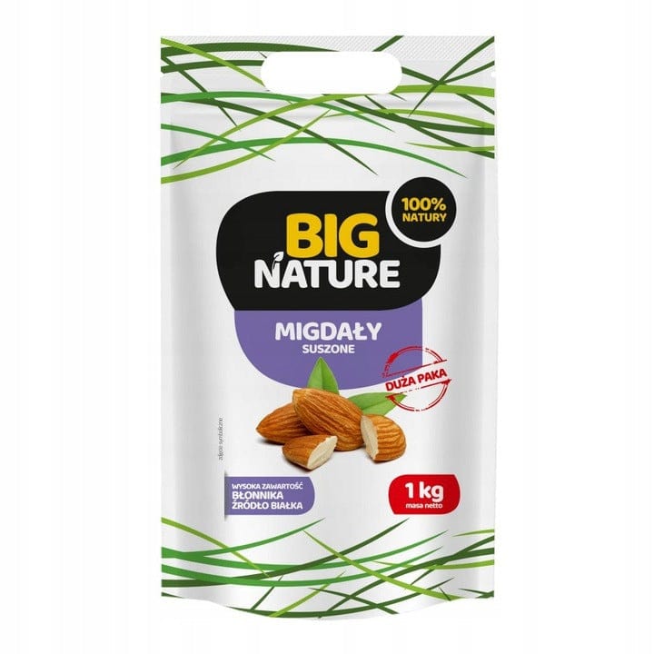 Produkt BIG NATURE Orzechy BIG NATURE 1kg Migdały 001926