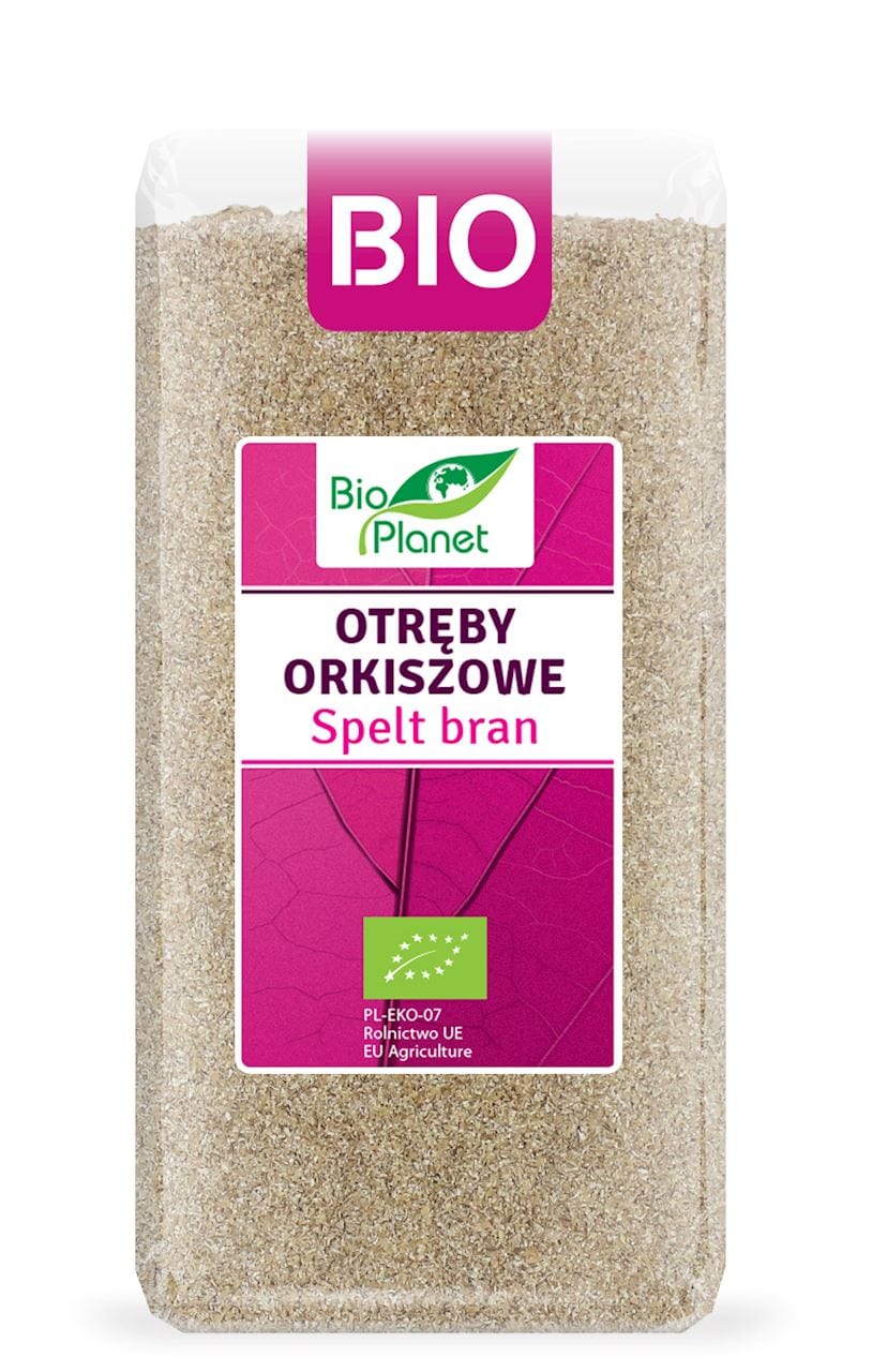 Produkt BIO PLANET - seria RÓŻOWA (płatki, otręby, musli) OTRĘBY ORKISZOWE BIO 150 g - BIO PLANET 5907814665928