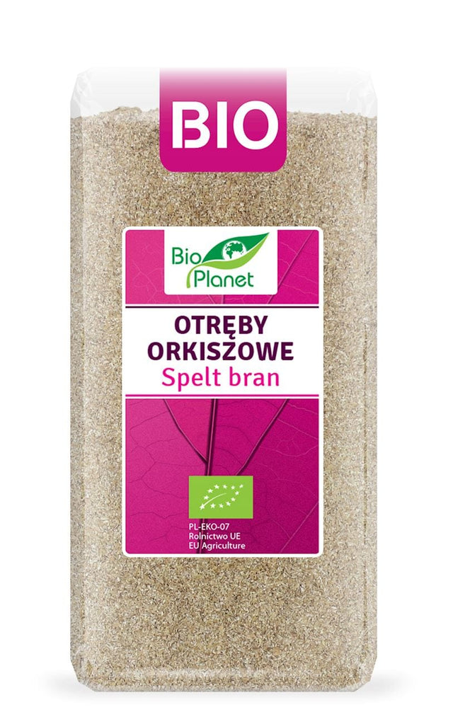 Produkt BIO PLANET - seria RÓŻOWA (płatki, otręby, musli) OTRĘBY ORKISZOWE BIO 150 g - BIO PLANET 5907814665928