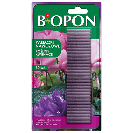 Produkt BIOPON Pałeczki nawozowe BIOPON nawóz do roślin kwitnących 30szt 045906