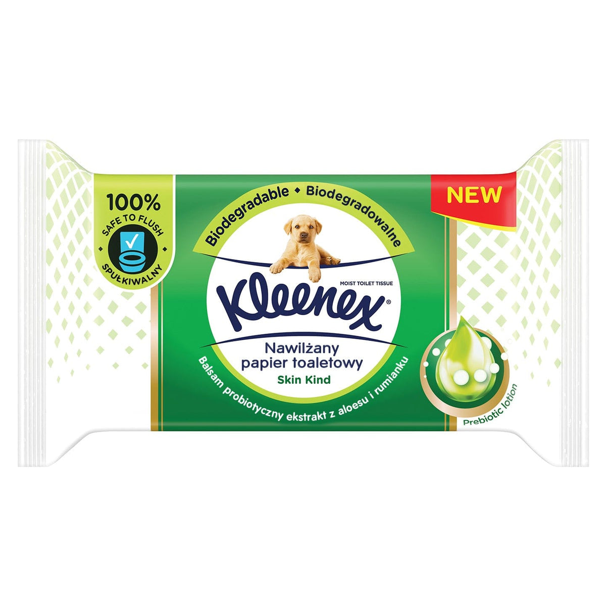 Produkt KLEENEX Papier toaletowy 2x Nawilżany papier toaletowy KLEENEX Skin Kind 38 szt K_035939_2