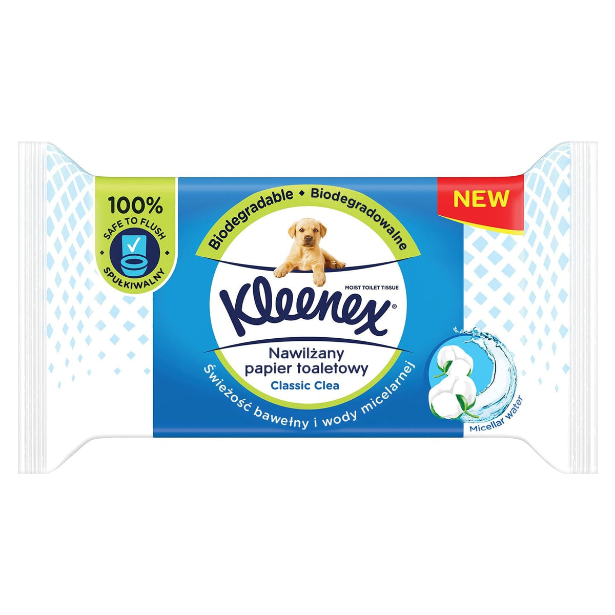 Produkt KLEENEX Papier toaletowy 4x Nawilżany papier toaletowy KLEENEX Classic 42 szt. K_035938_4