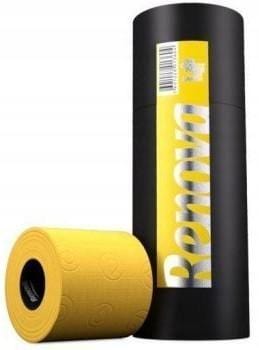 Produkt RENOVA Papier toaletowy Papier toaletowy RENOVA Tube Yellow 3 szt 003332