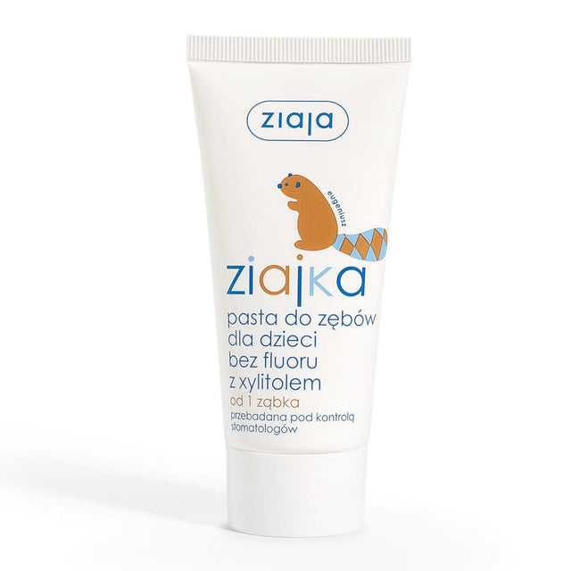 Produkt ZIAJA Pasta do zębów dla dzieci ZIAJA Ziajka bez fluoru 50ml 045289