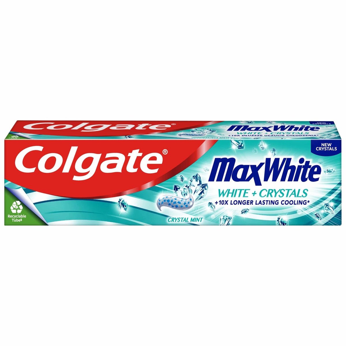 Produkt COLGATE Pasty do zębów 4x Pasta do zębów COLGATE Max White + Crystals wybielająca 100 ml K_026071_4
