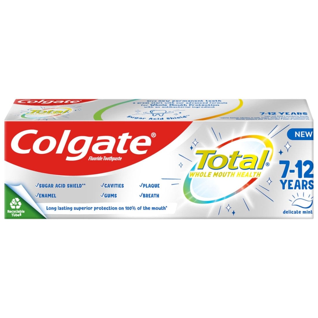 Produkt COLGATE Pasty do zębów Pasta do zębów COLGATE Total Junior dla dzieci (7-12 lat) 50 ml S02130