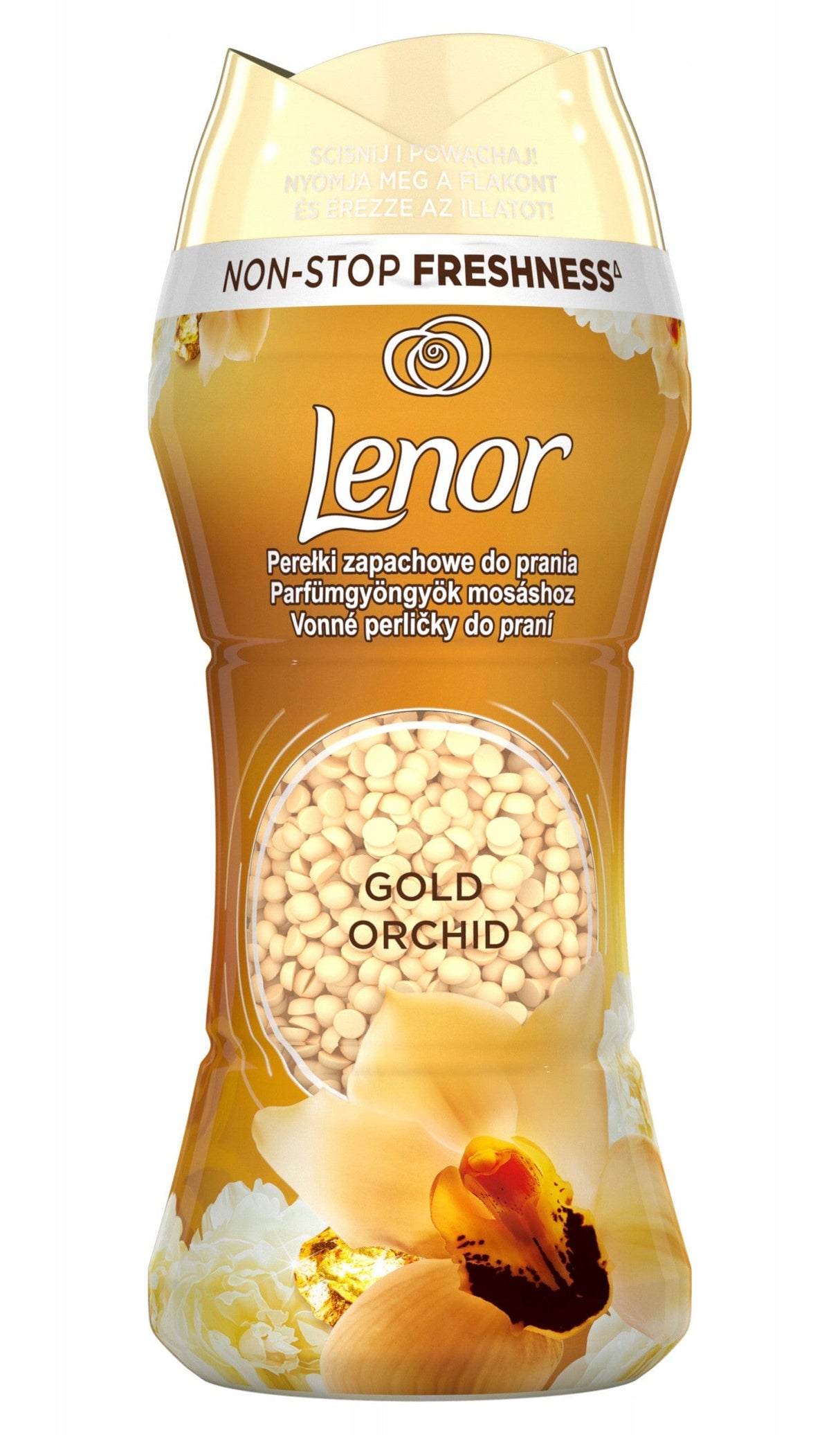 Produkt LENOR Perfumy do prania Perełki zapachowe LENOR Unstoppables Gold Orchid do prania 210g 001431