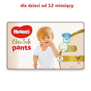 Produkt HUGGIES Pieluchomajtki Pieluchomajtki HUGGIES Elite Soft Pants rozmiar 6 (16-22kg) 32 szt 027005