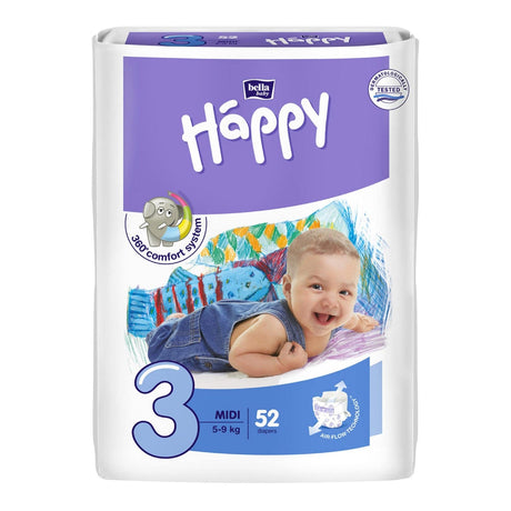 Produkt BELLA Pieluchy HAPPY Midi 3 52szt 030987