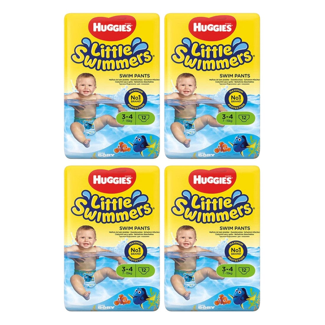 Produkt HUGGIES Pieluchy HUGGIES Little Swimmers 3-4 (7-15 kg) 4x12 szt K_002522_4