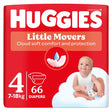 Produkt HUGGIES Pieluchy Pieluchomajtki HUGGIES Little Movers rozmiar 4 (7-18kg) 66szt 032720