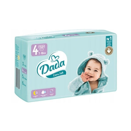 Produkt DADA Pieluchy Pieluchy DADA Extra Soft 4  (7-16kg) 50 szt 033562