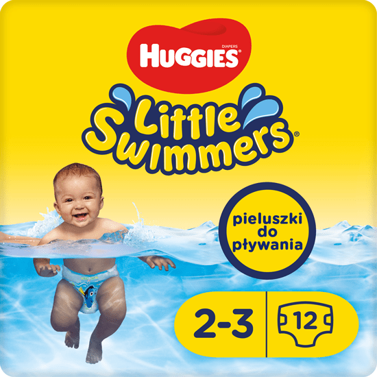 Produkt HUGGIES Pieluchy Pieluchy HUGGIES Little Swimmers rozmiar 2-3 (3-8 kg) 12 szt 006227