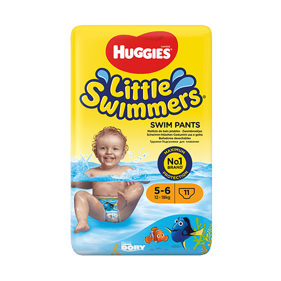 Produkt HUGGIES Pieluchy Pieluchy HUGGIES Little Swimmers rozmiar 5-6 (12-18 kg) 11 szt 006228