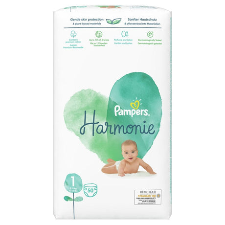 Produkt PAMPERS Pieluchy Pieluchy PAMPERS Harmonie rozmiar 1 (2-5 kg) 50 szt 032406