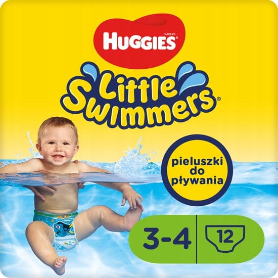 Produkt HUGGIES Pieluszki HUGGIES Little Swimmers rozmiar 3-4 (7-15 kg) 12 szt 002522