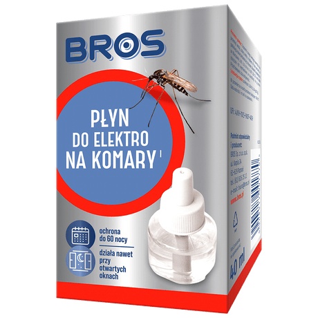 Produkt BROS Płyn do elektro BROS Na komary 60 nocy działania 40 ml 045962